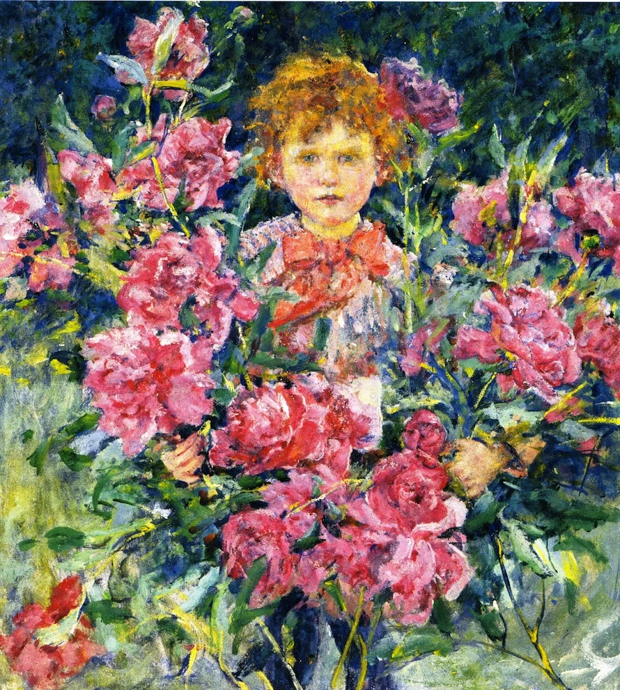 Peonie Rosse, 1910